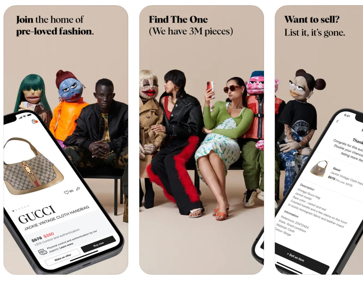 Vestiaire Collective app